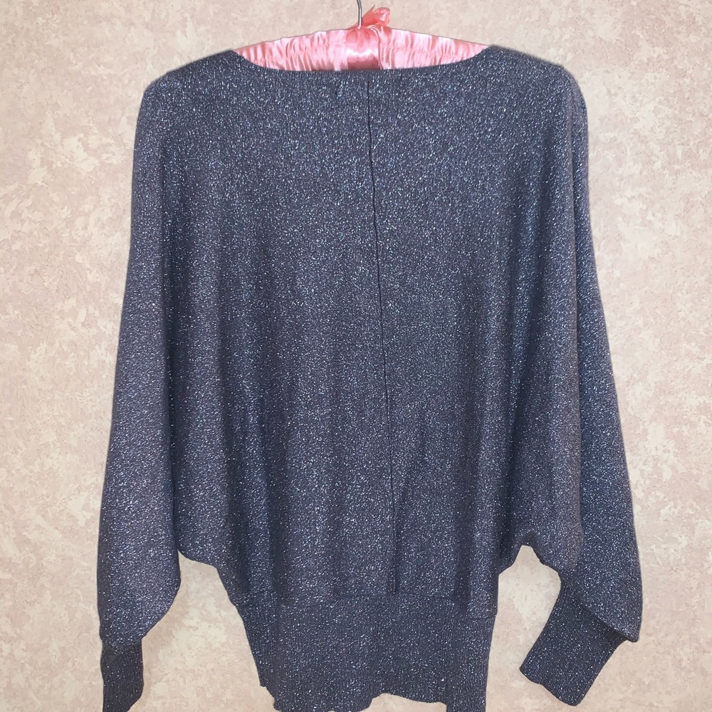 Express Design Studio Shimmer Blouse M - Picture 5 of 5